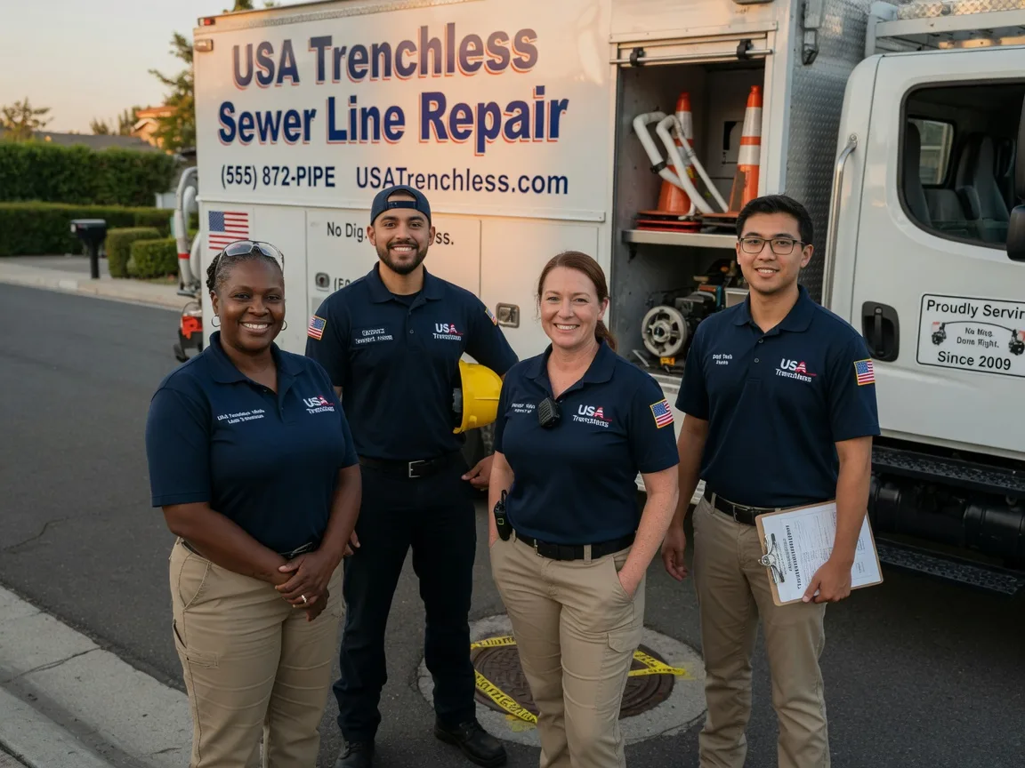 Sewer Line Repair company in Olmitz, KS